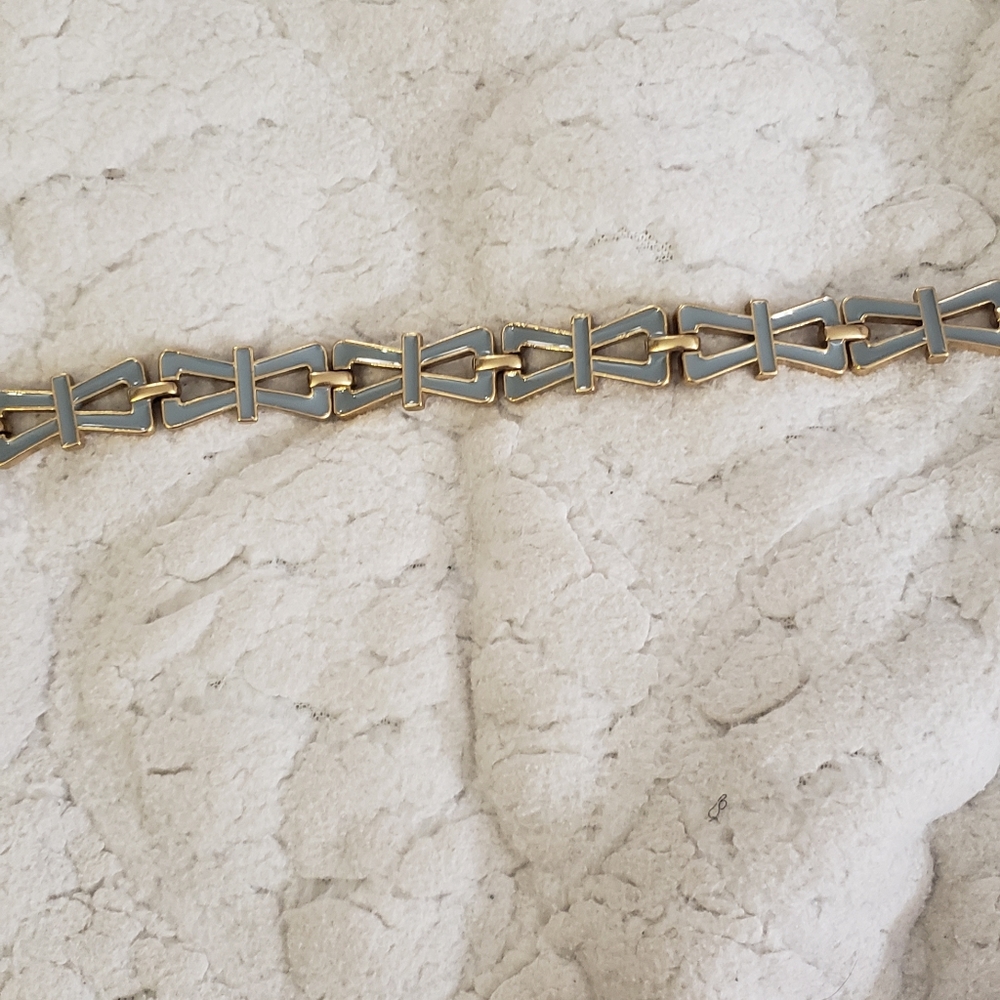Pilgrim gray / gold bracelet,NWOT.